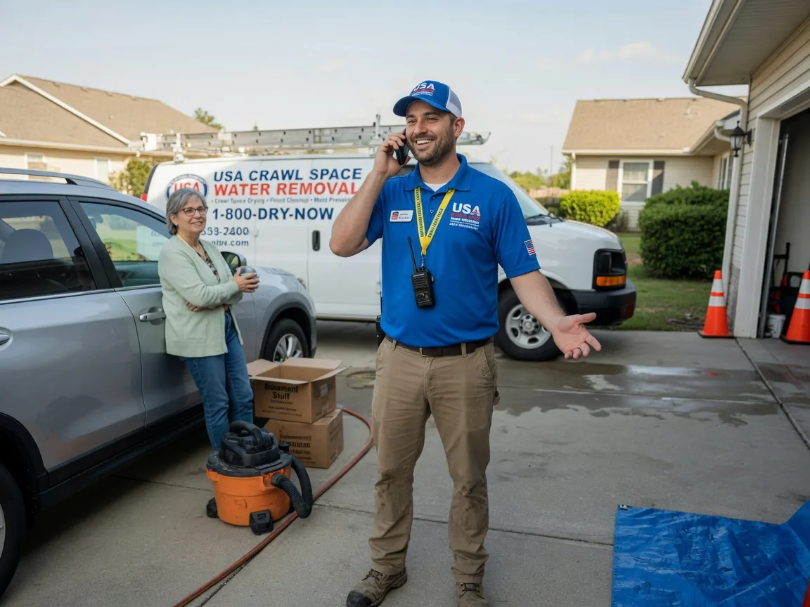 Crawl Space Water Removal Grantville, GA FAQs